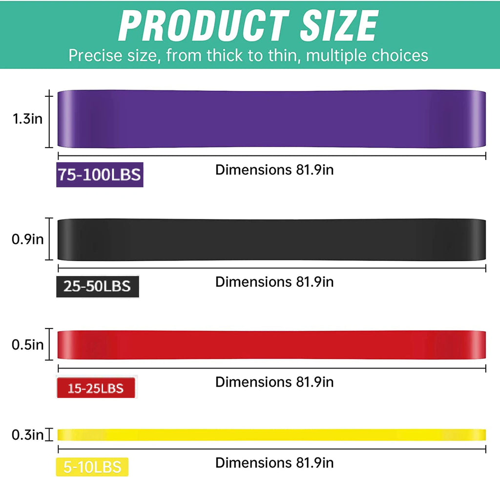 Heavy Duty Latex Resistance Band