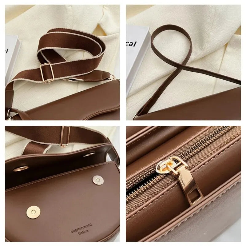 Small Saddle Shoulder Bag
