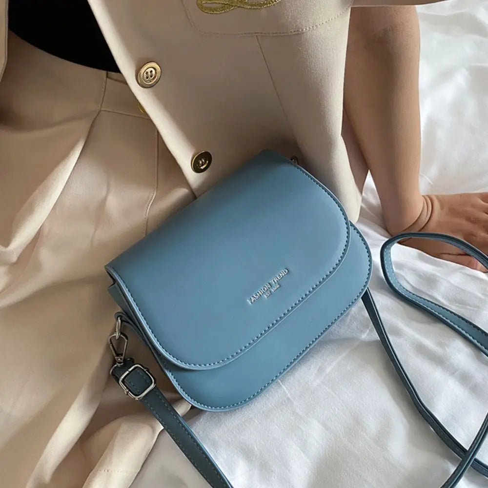 Trendy Saddle Shoulder Bag