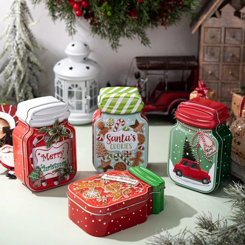 Christmas Metal Tin Gift Box