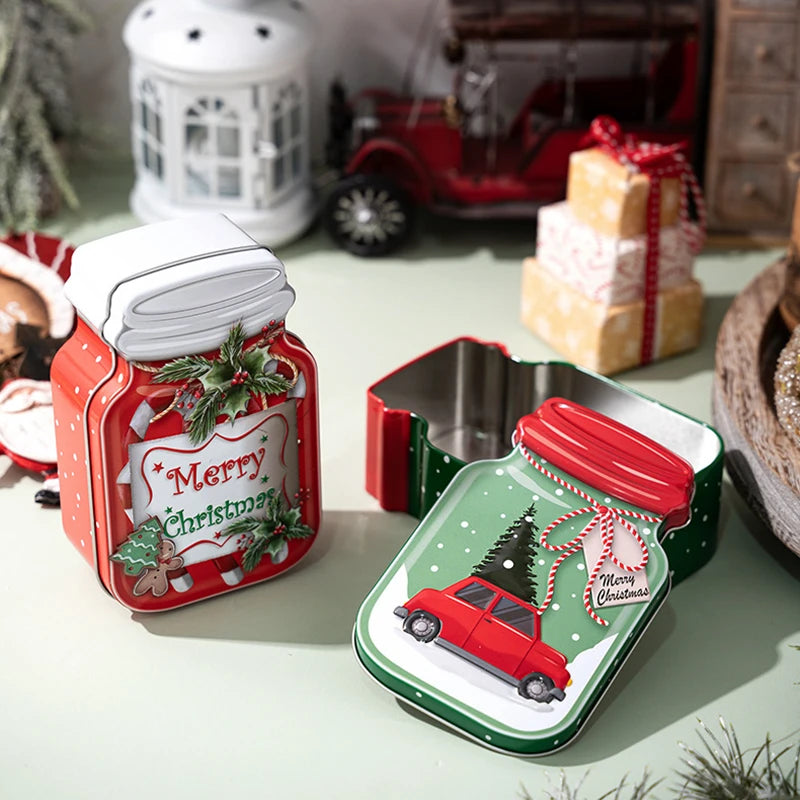 Christmas Metal Tin Gift Box