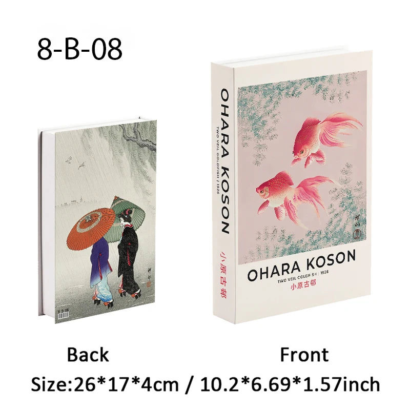 Luxury Decorative Fake Book with Hidden Storage