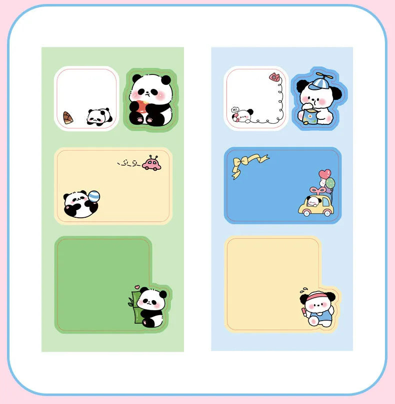 Cute Animal Sticky Notes Memo Pad