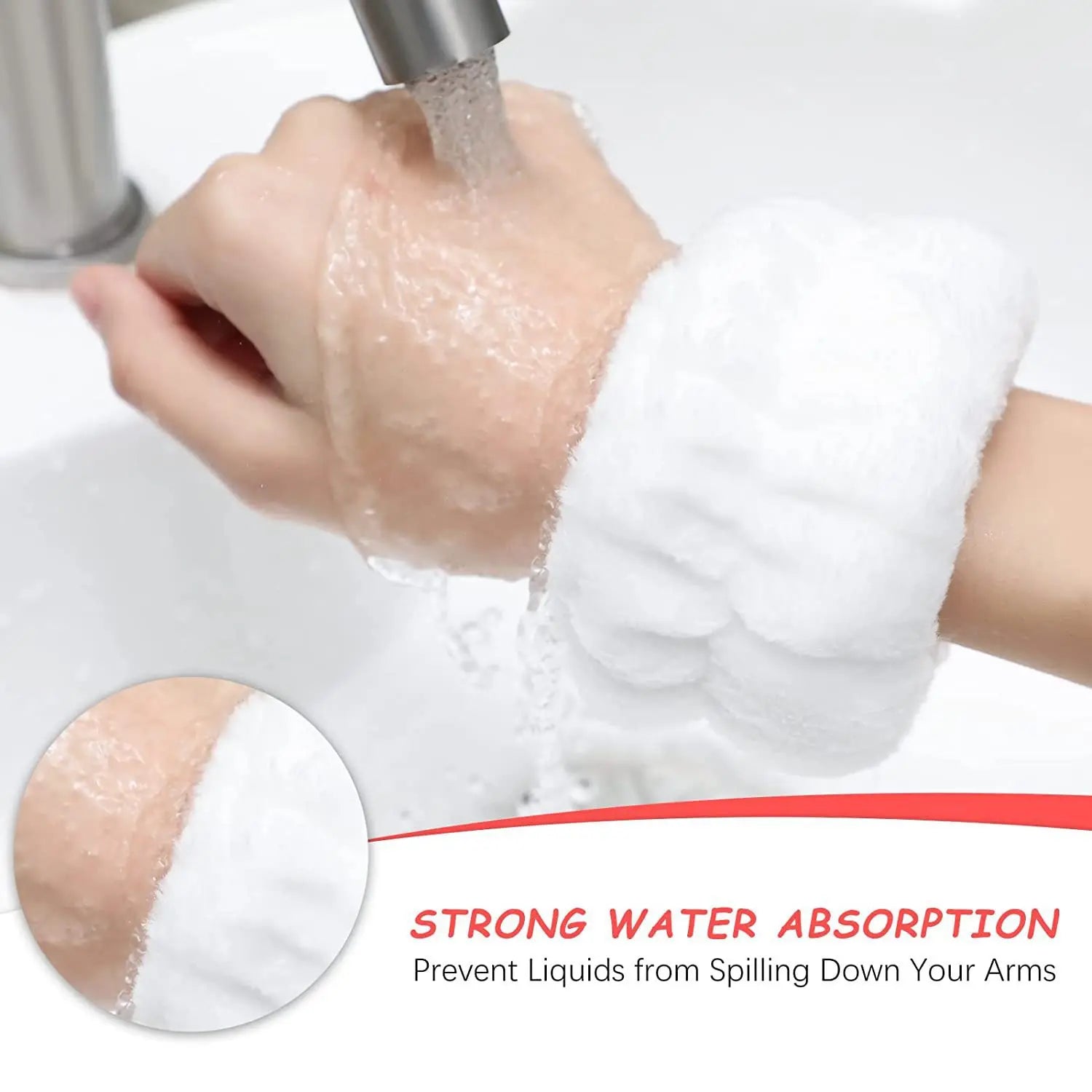 Face Wash Wristband Set