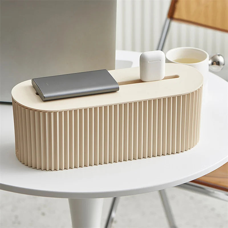 Nordic Plug Board Storage Box Cable Wire Organizer