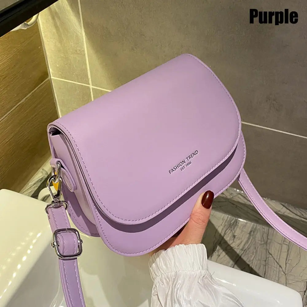 Trendy Saddle Shoulder Bag