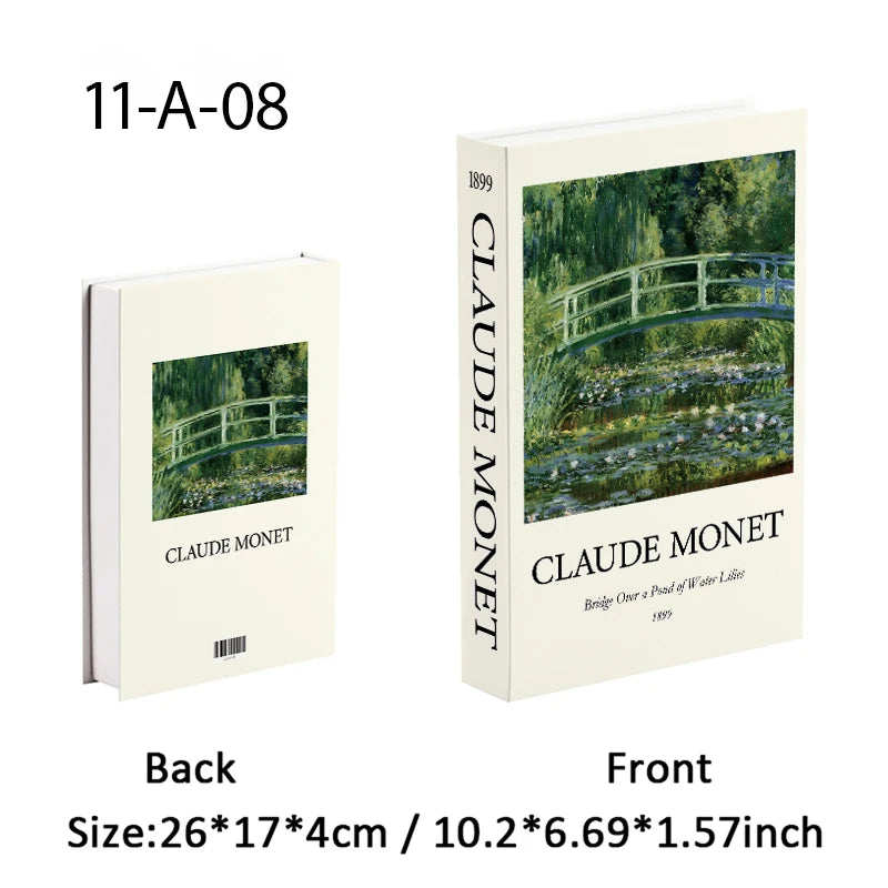 Luxury Decorative Fake Book with Hidden Storage