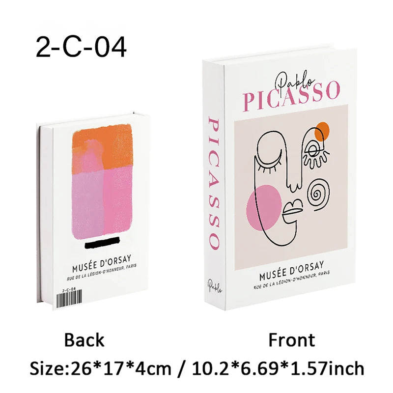 Luxury Decorative Fake Book with Hidden Storage