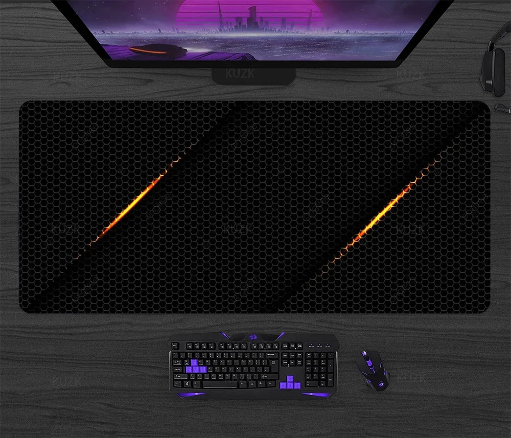 XL Gaming Mouse Pad – Large Desk Mat for Keyboard & Mouse, Extended Computer Table Surface