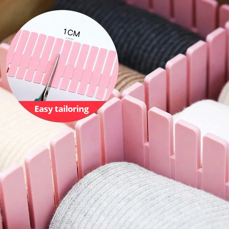 Pink Divider Adjustable Storage