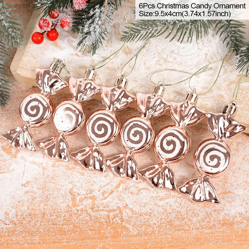 Clear Hanging Baubles for Christmas Tree Decoration