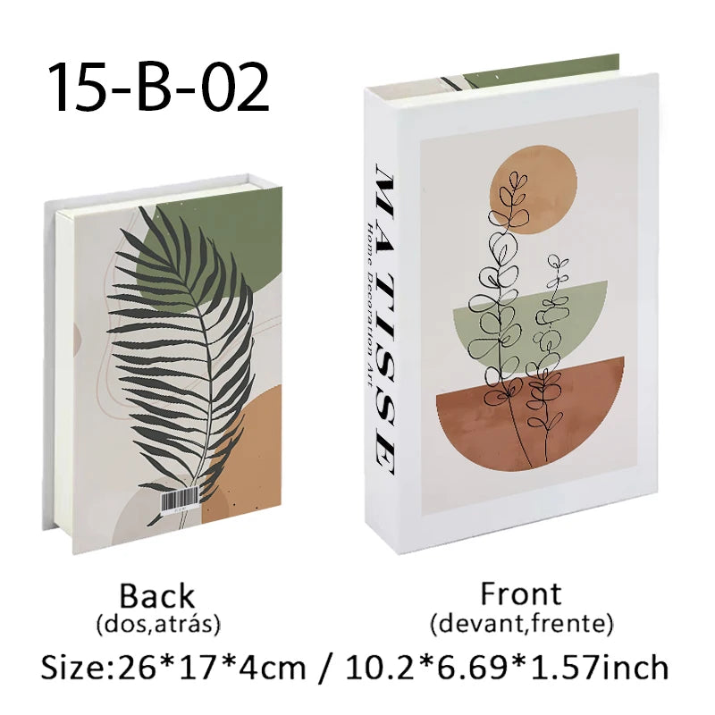 Luxury Decorative Fake Book with Hidden Storage