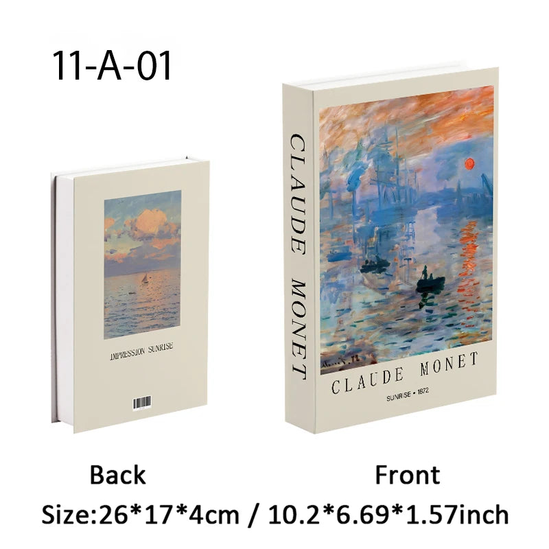 Luxury Decorative Fake Book with Hidden Storage