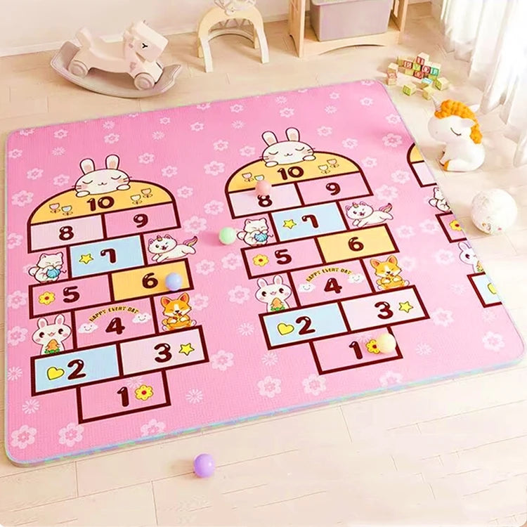 Foldable Double-Sided Baby Play Mat – Soft Foam Educational Rug
