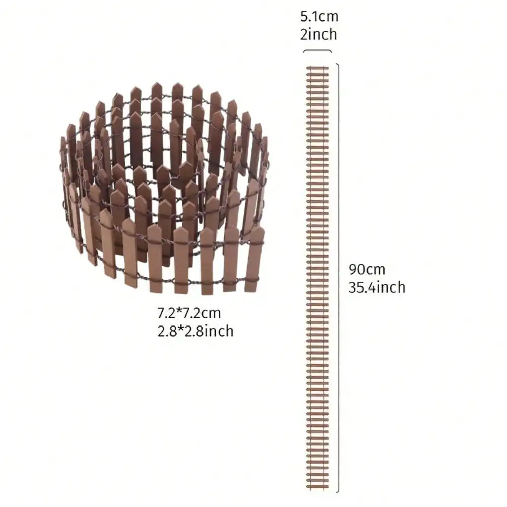 Miniature Fence For Fairy Garden Micro Landscape