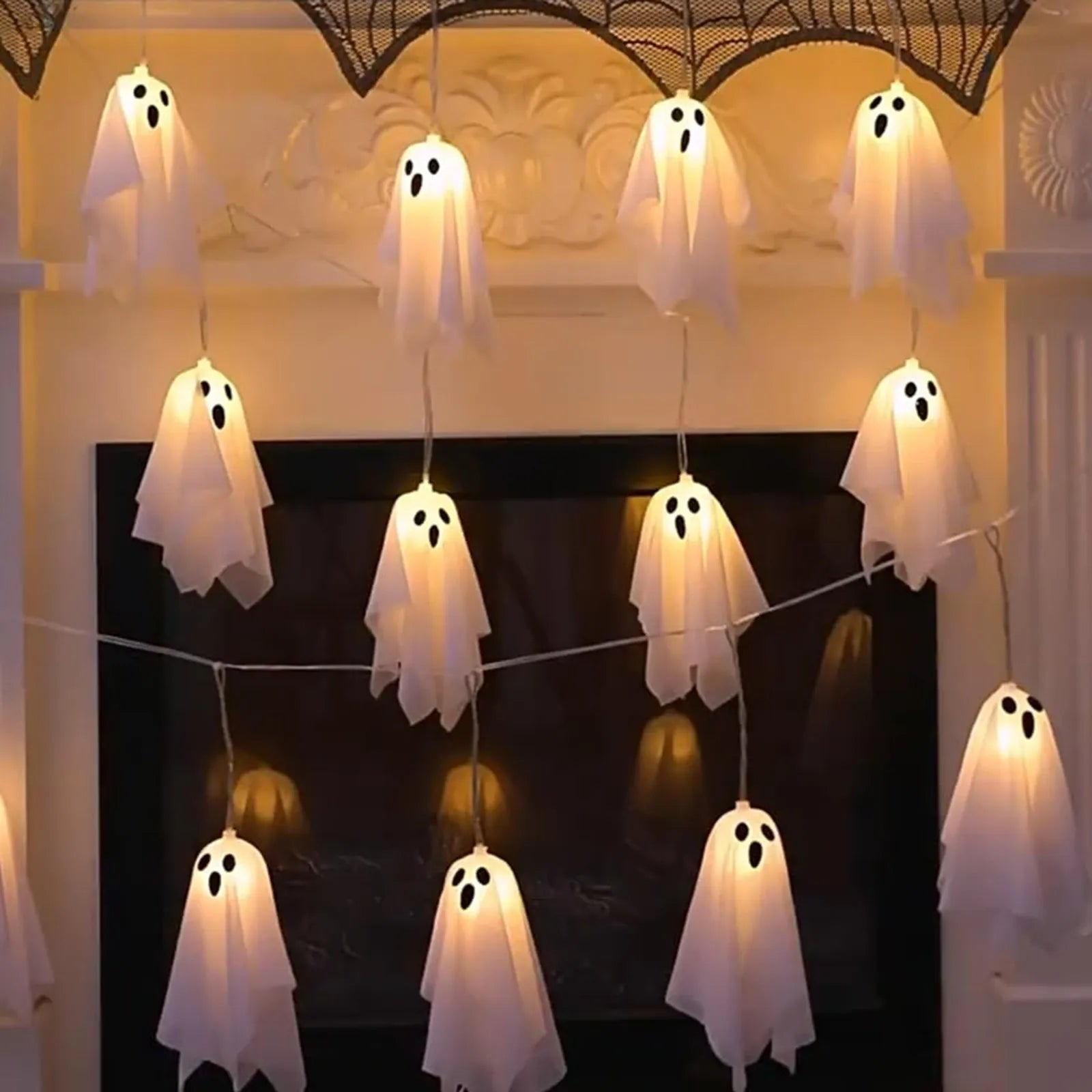 Ghost Halloween LED String Lights
