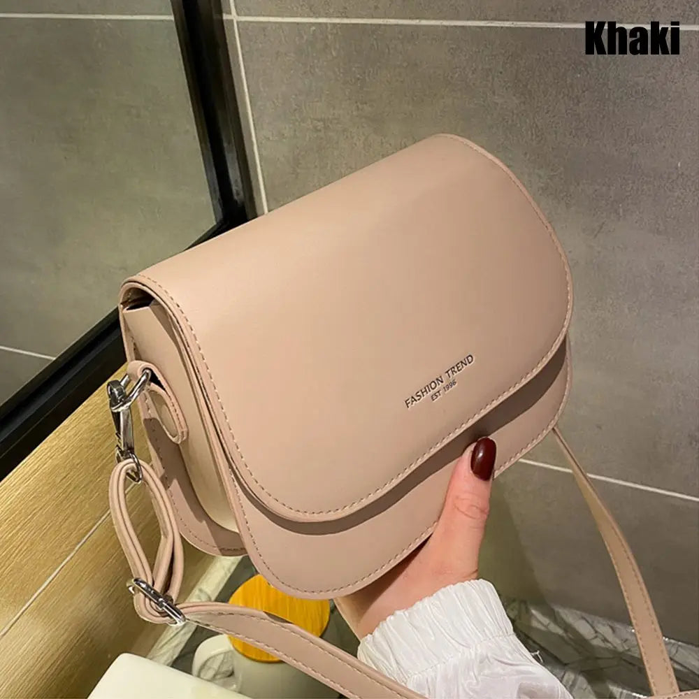 Trendy Saddle Shoulder Bag