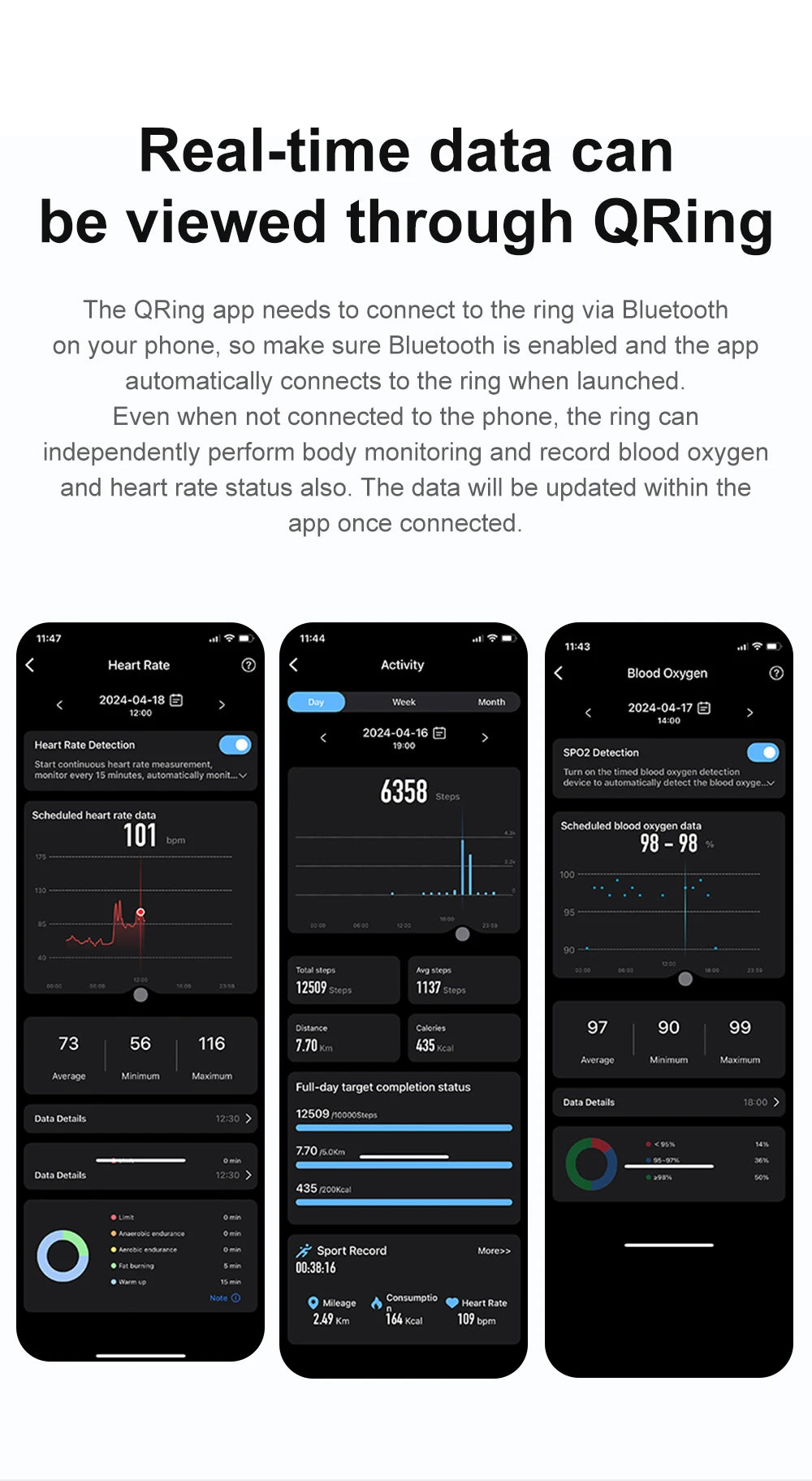 COLMI R06 Smart Fitness Ring