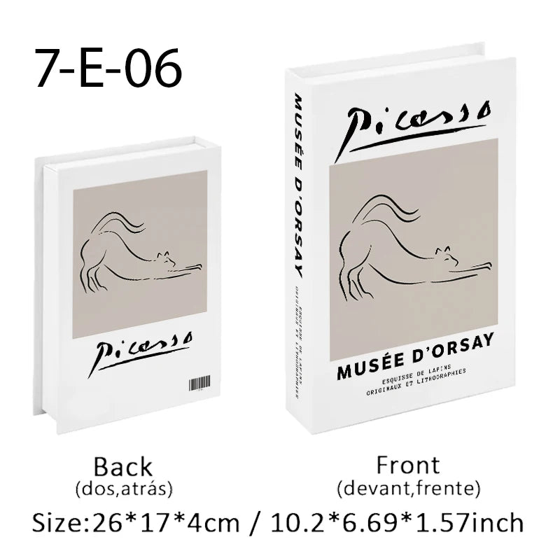 Luxury Decorative Fake Book with Hidden Storage