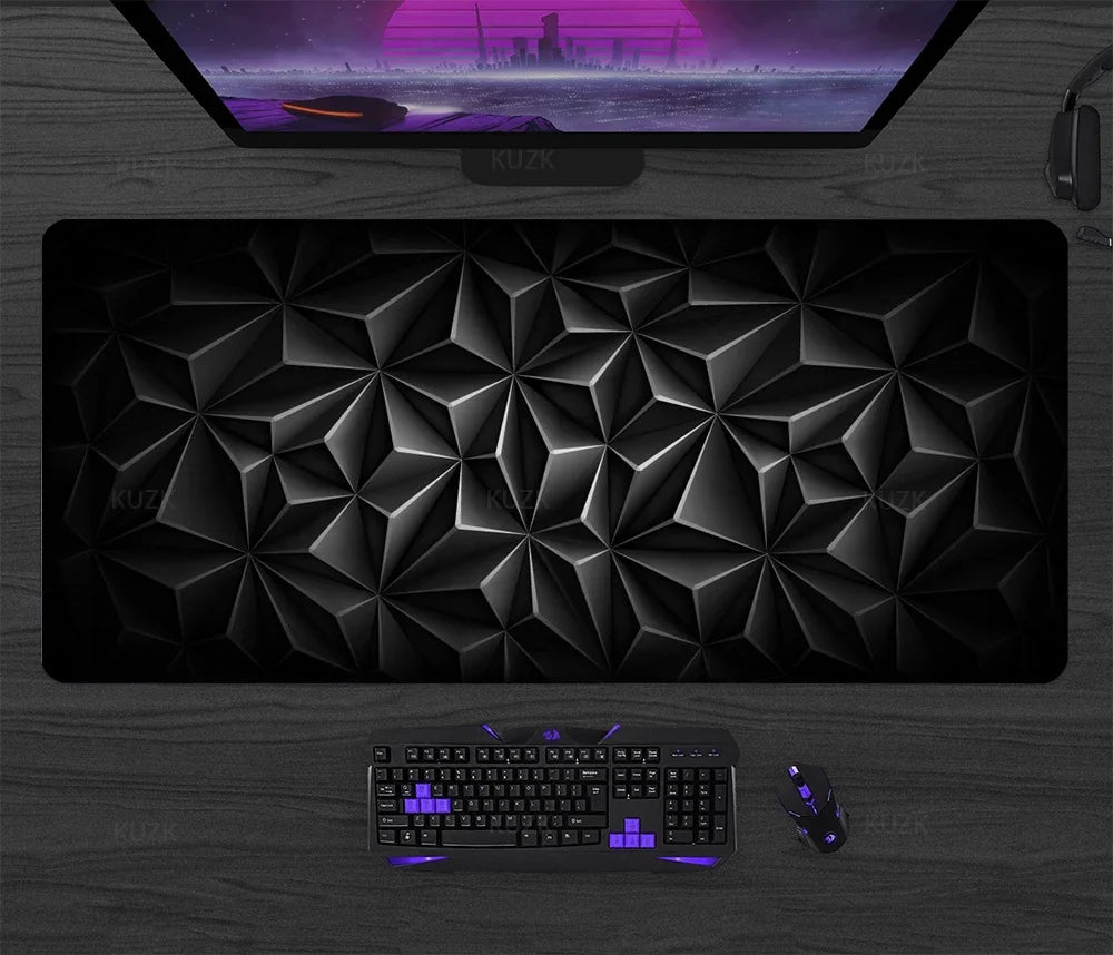 XL Gaming Mouse Pad – Large Desk Mat for Keyboard & Mouse, Extended Computer Table Surface