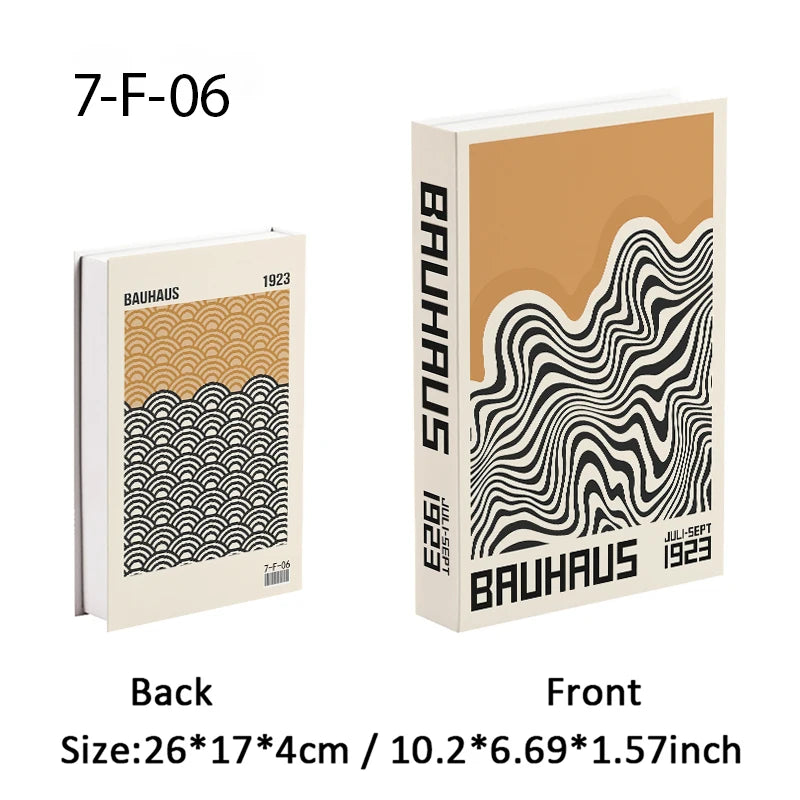 Luxury Decorative Fake Book with Hidden Storage