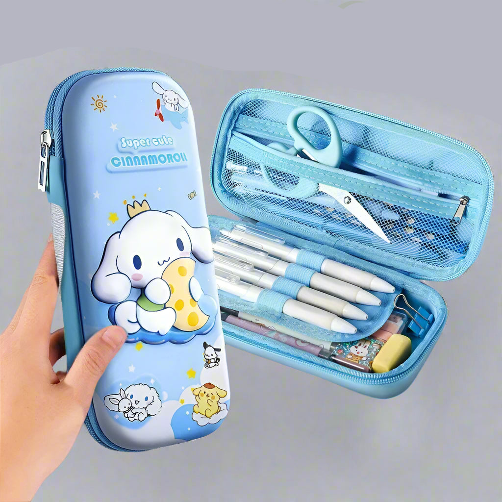 Kuromi, Melody & Cinnamoroll Pencil Case