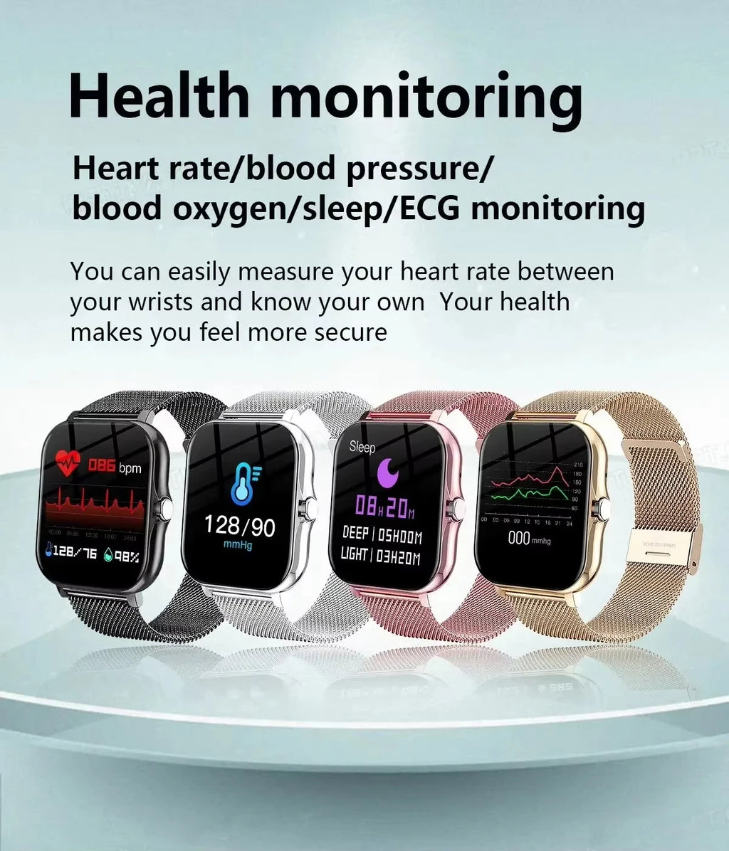 Xiaomi Smartwatch for Men & Women – Waterproof Fitness Tracker with Heart Rate Monitor, Compatible with Android & iOS