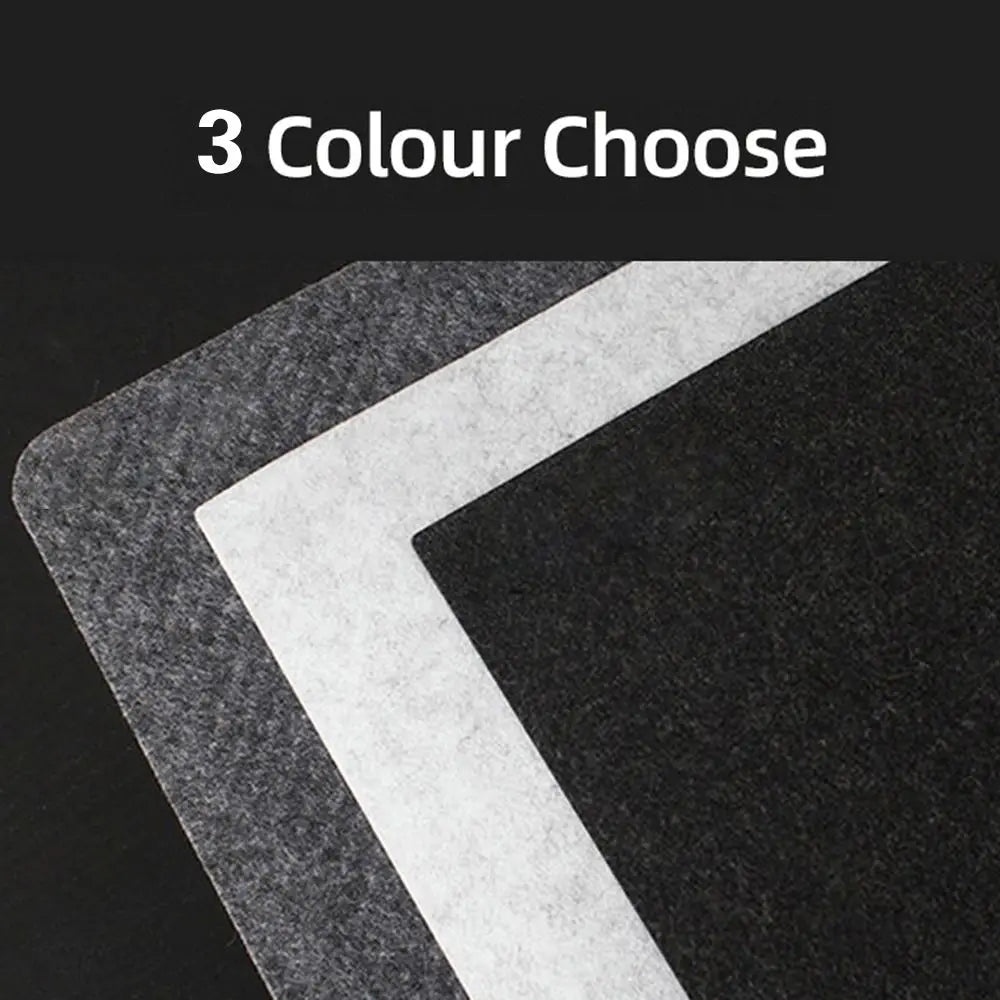Gaming Accessories Wool Felt Mouse Pad – Large Desk Protector