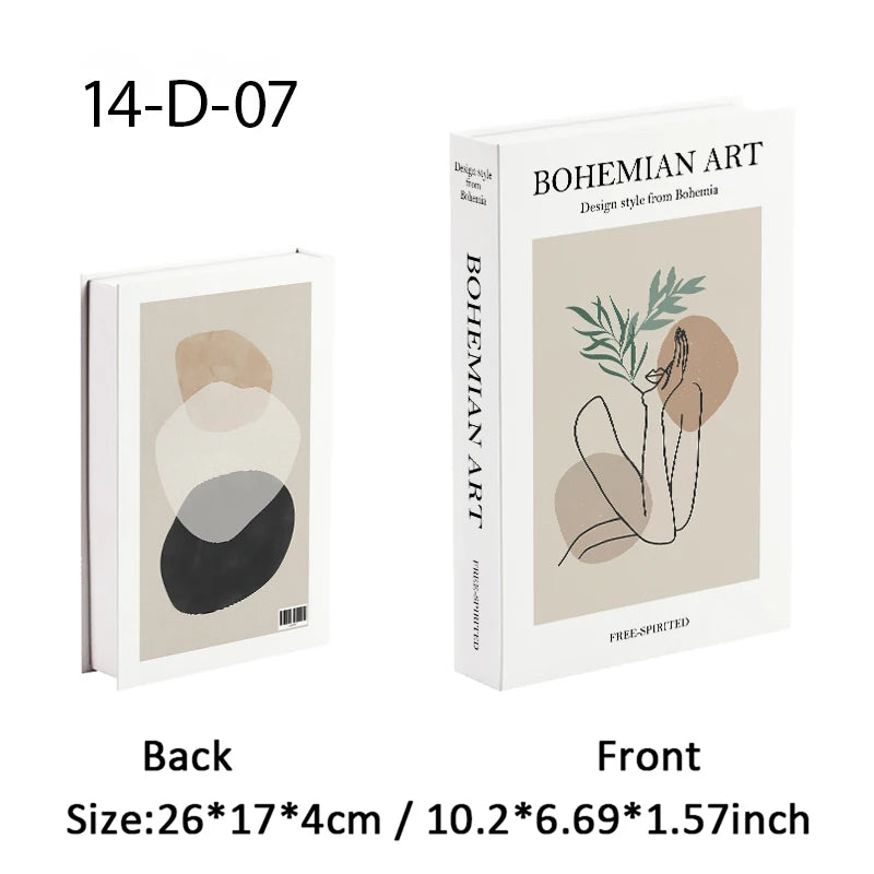 Luxury Decorative Fake Book with Hidden Storage