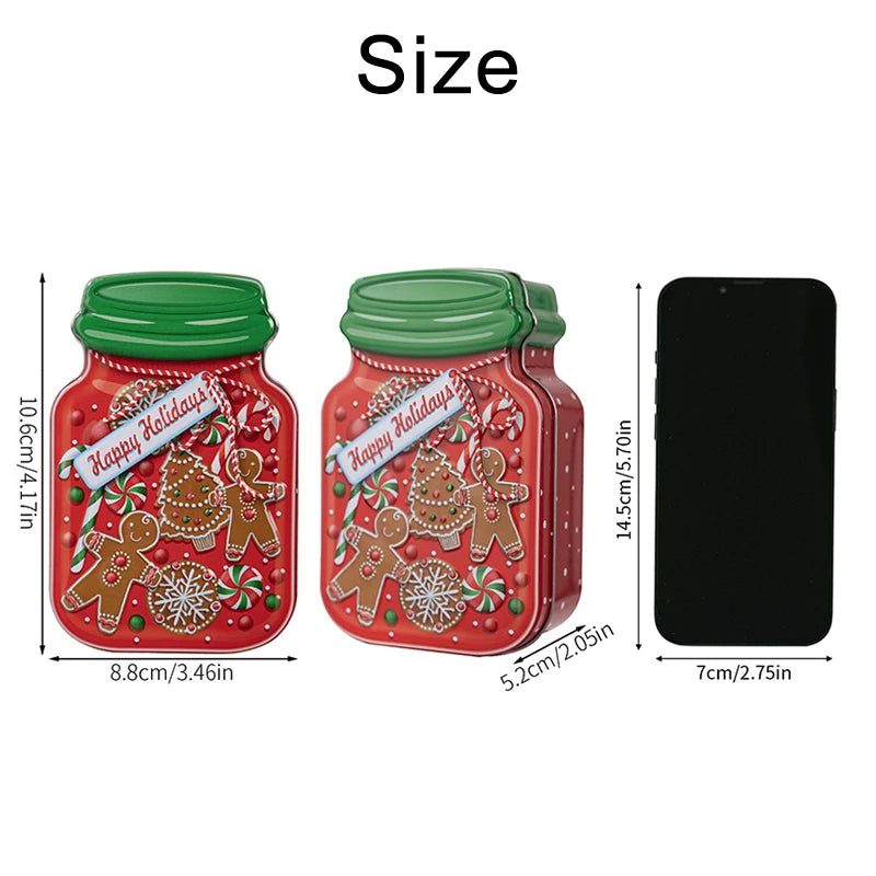 Christmas Metal Tin Gift Box