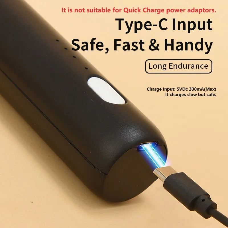 Upgraded USB Rechargeable Handheld Frother – 3-Speed Milk Whisk, Egg Beater & Mini Blender