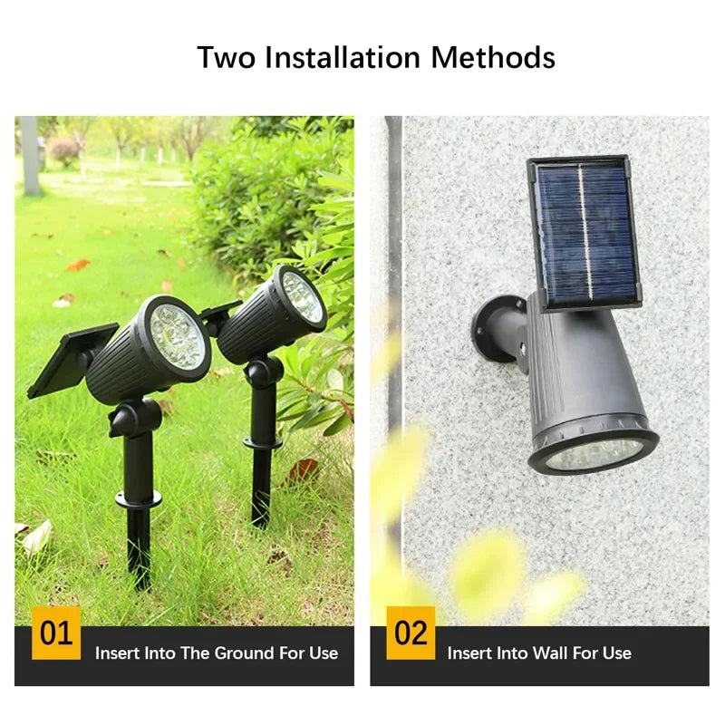 Outdoor Garden Solar Spotlight