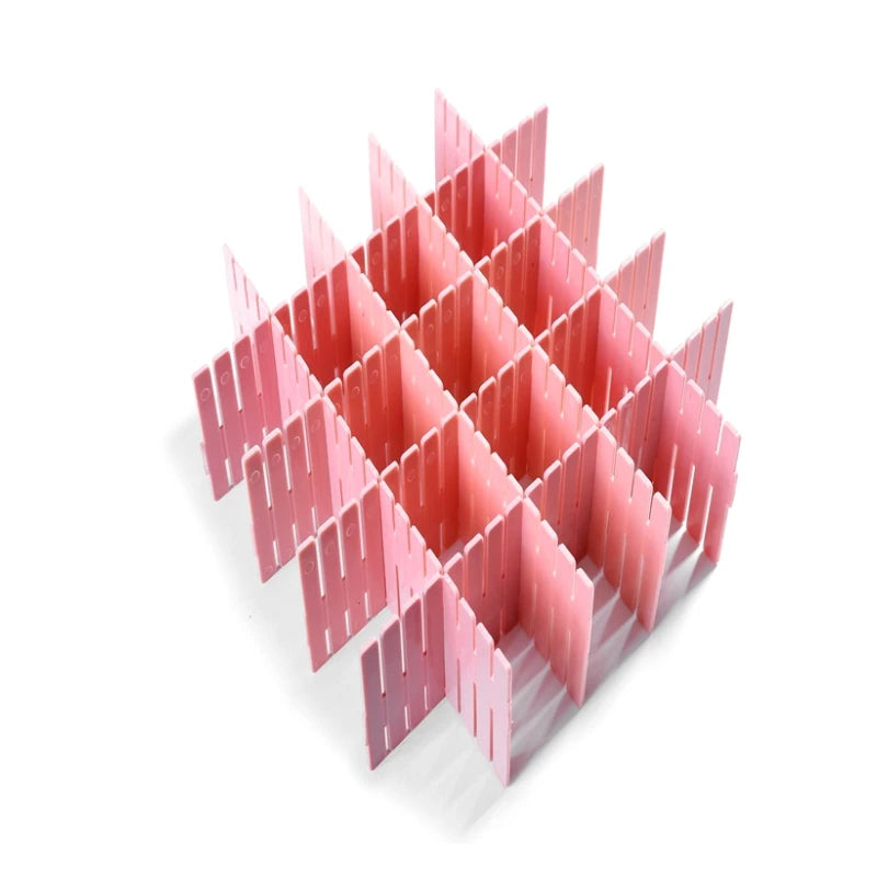 Pink Divider Adjustable Storage