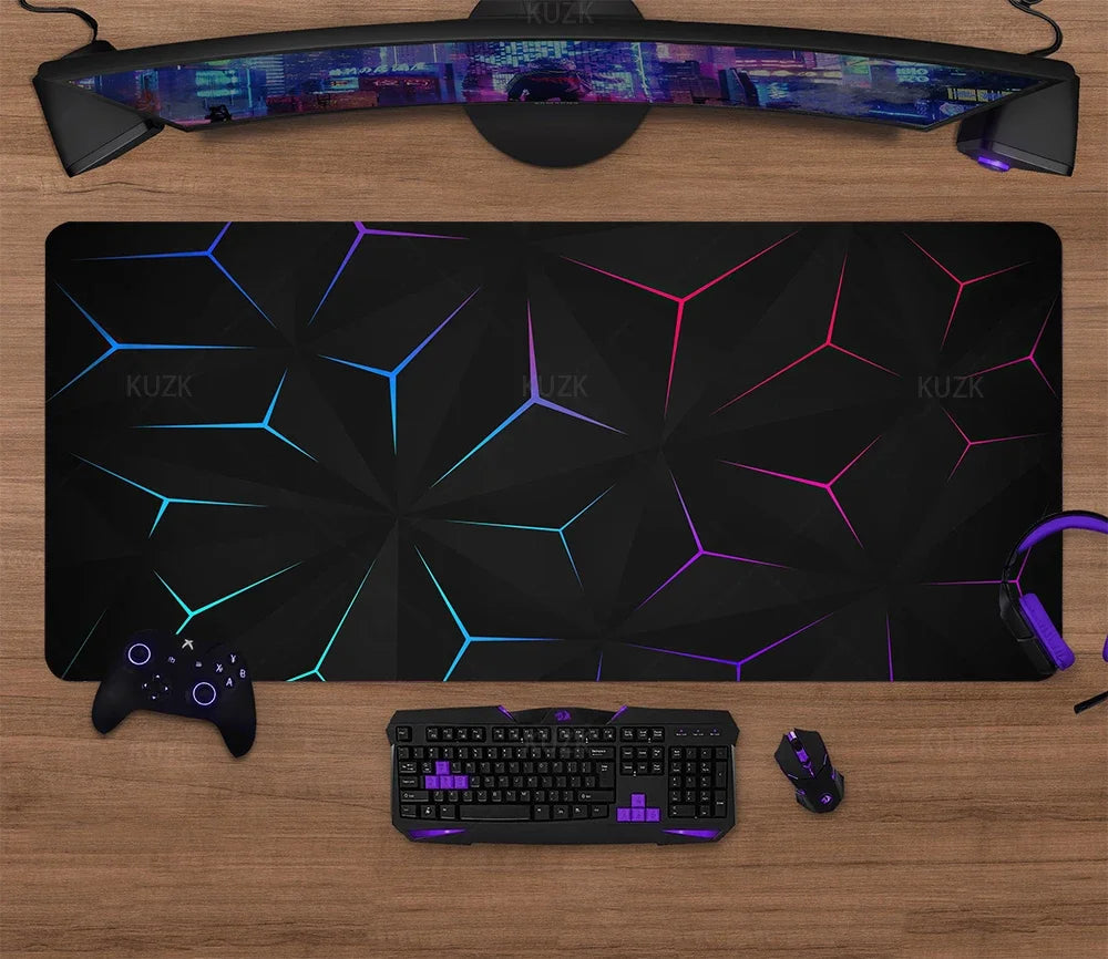 XL Gaming Mouse Pad – Large Desk Mat for Keyboard & Mouse, Extended Computer Table Surface