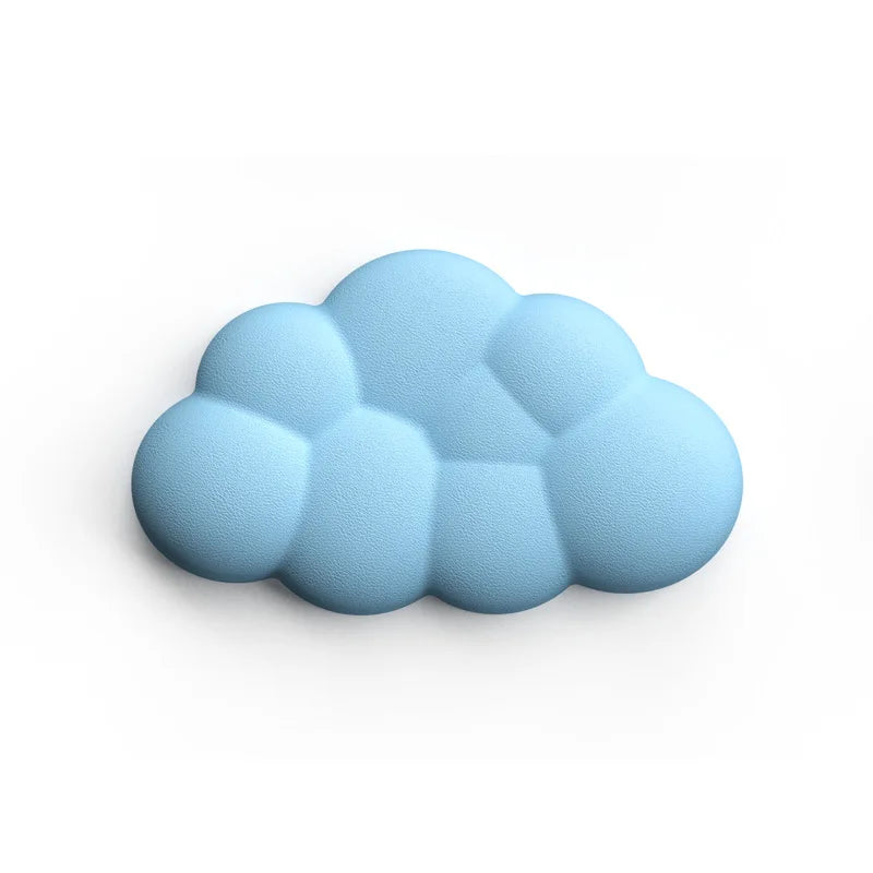 Cloud Mouse Pad & Keyboard Wrist Rest Set | Ergonomic Memory Foam Support