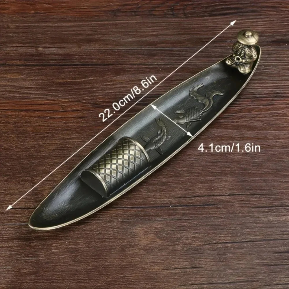 Japanese Style Boat Incense Holder