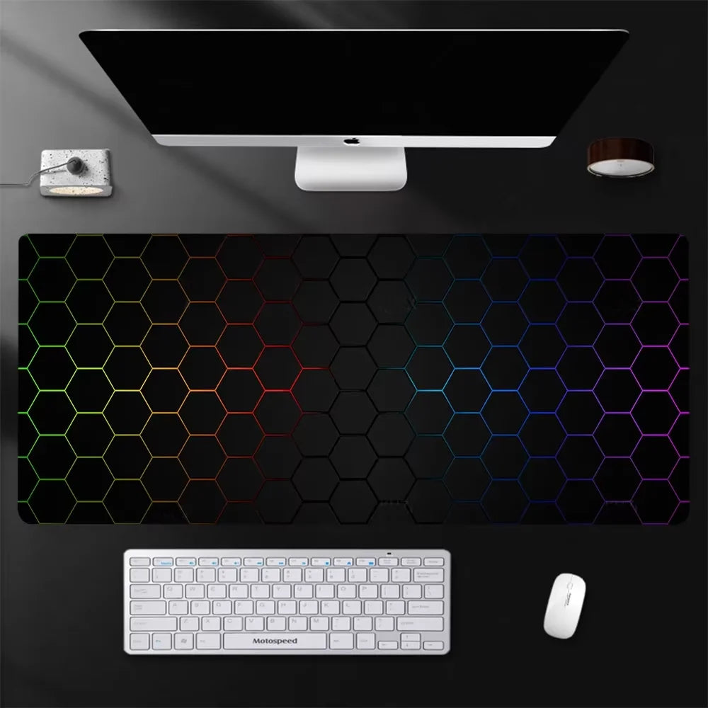 XL Gaming Mouse Pad – Large Desk Mat for Keyboard & Mouse, Extended Computer Table Surface
