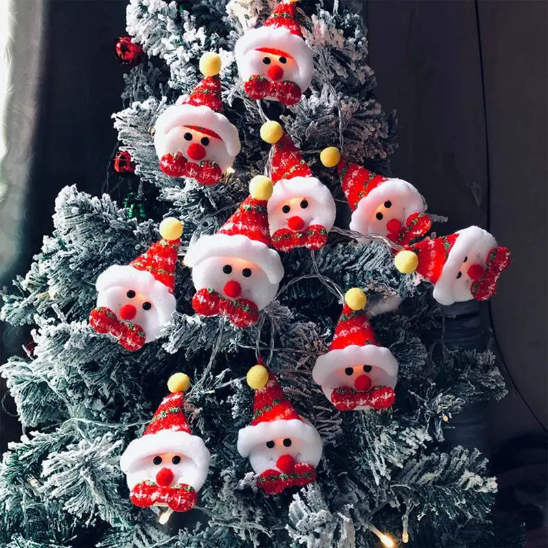 Snowman LED Garland String Lights