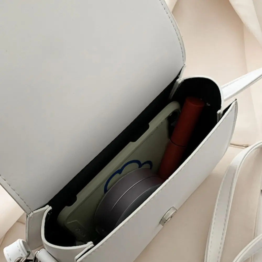 Trendy Saddle Shoulder Bag