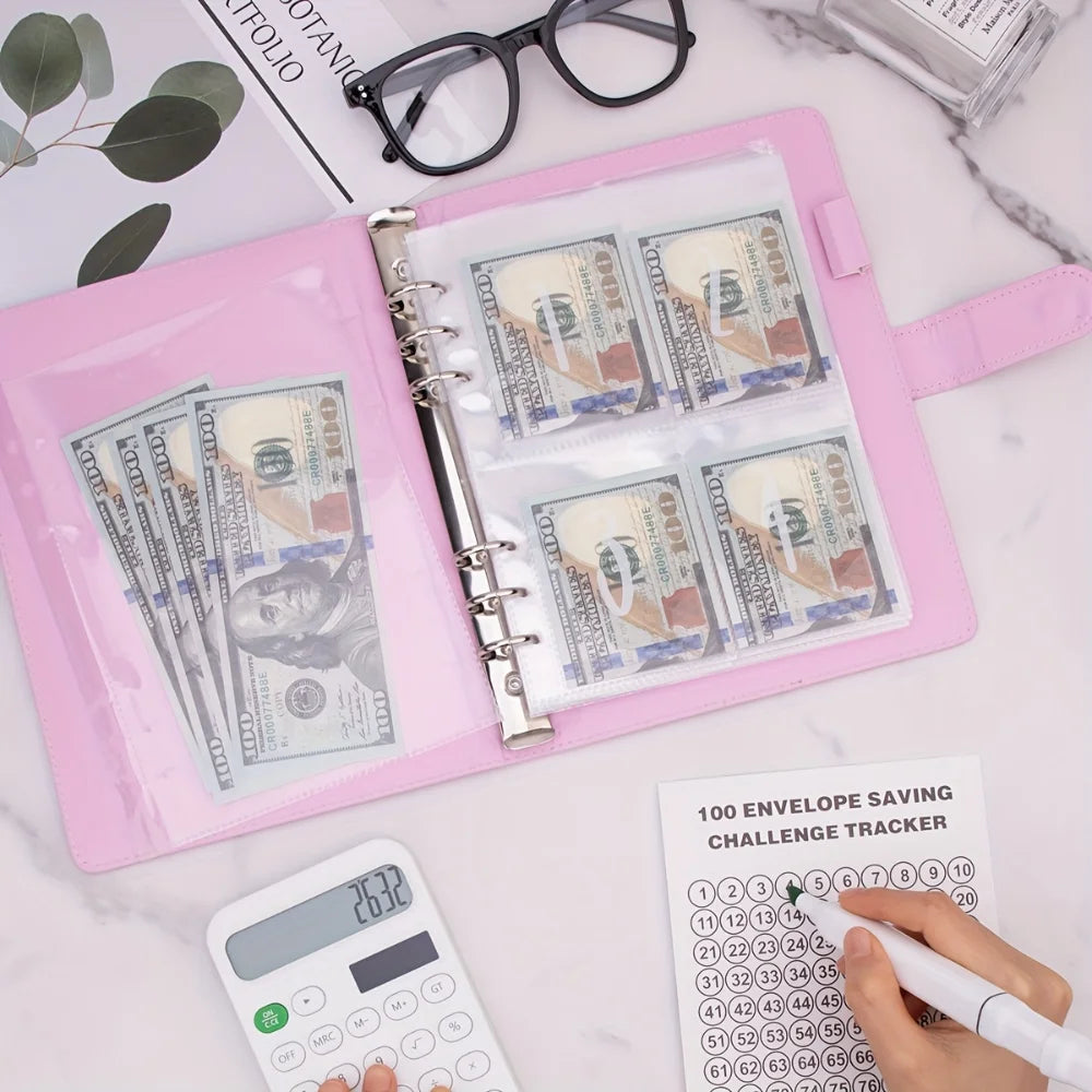 100 Envelopes Money Saving Challenge Budget Binder