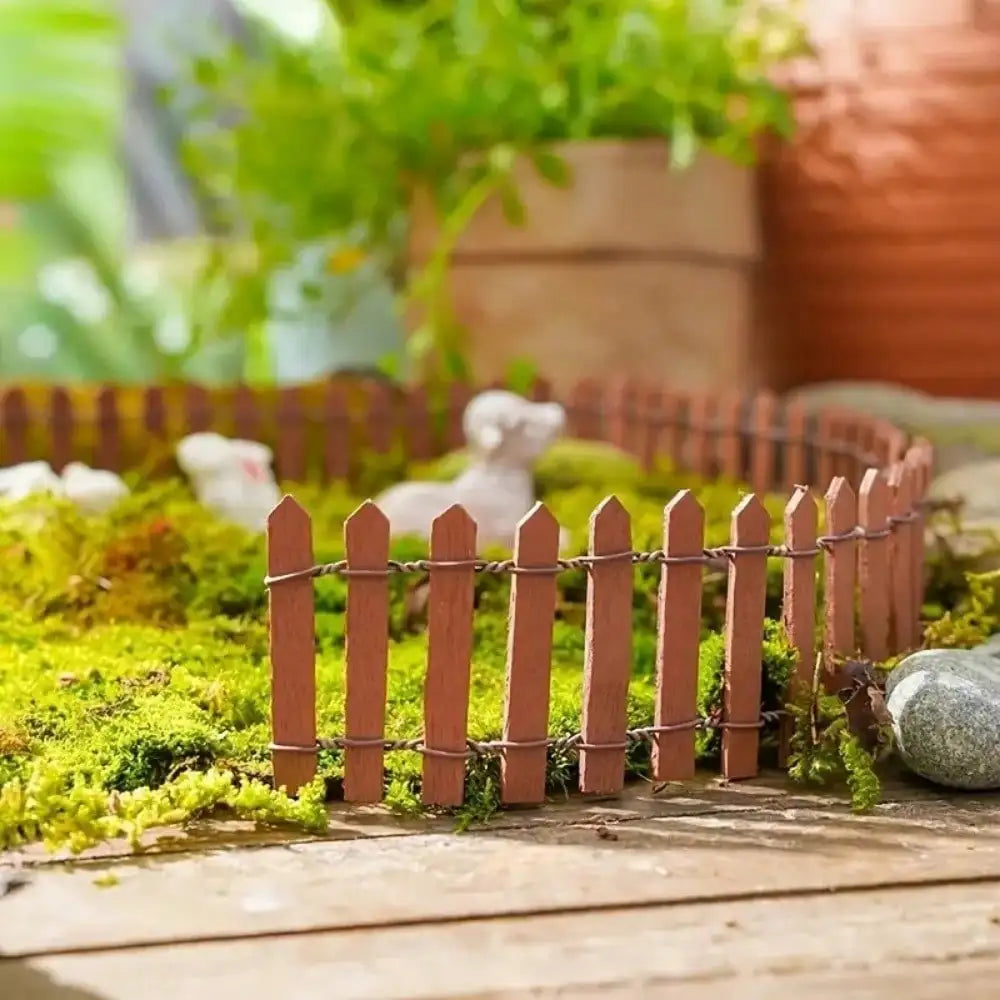 Miniature Fence For Fairy Garden Micro Landscape
