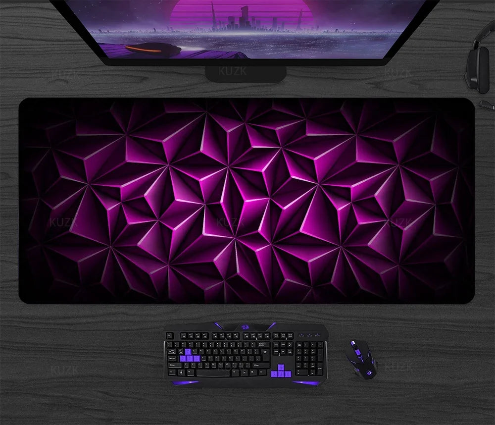 XL Gaming Mouse Pad – Large Desk Mat for Keyboard & Mouse, Extended Computer Table Surface