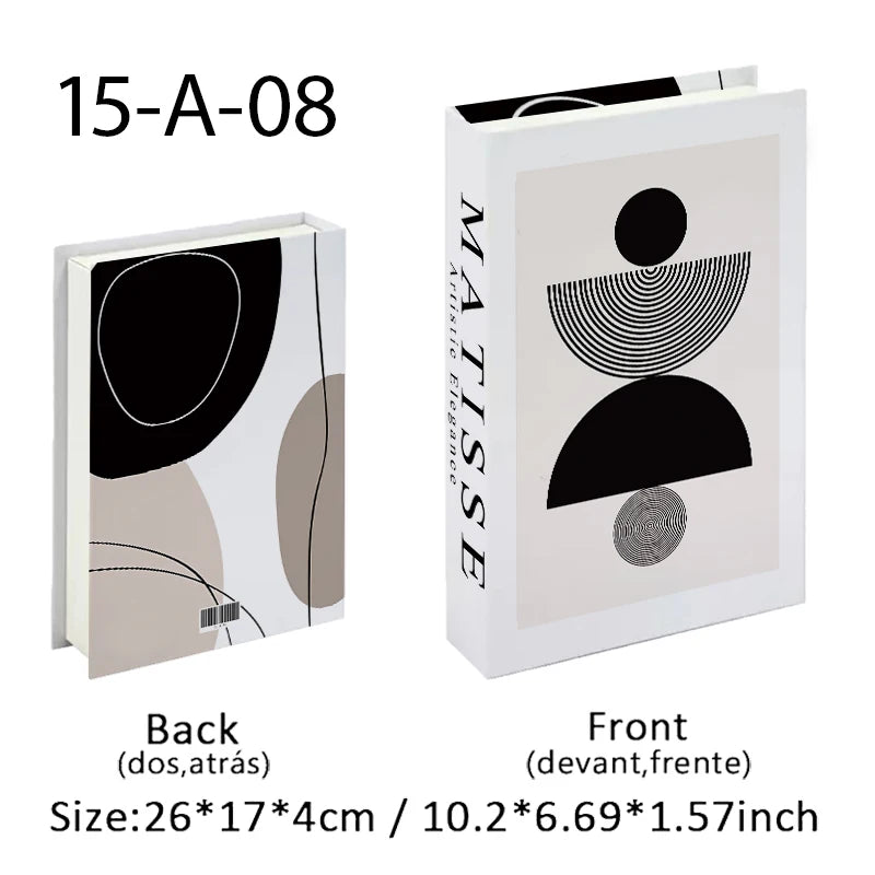 Luxury Decorative Fake Book with Hidden Storage
