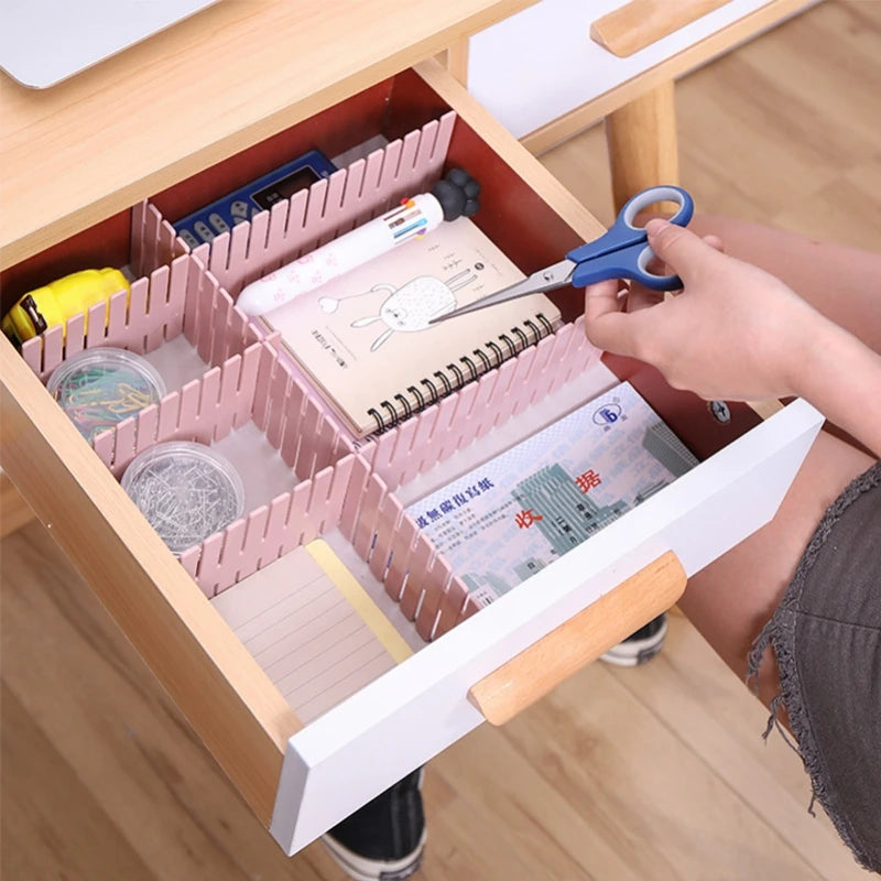 Pink Divider Adjustable Storage