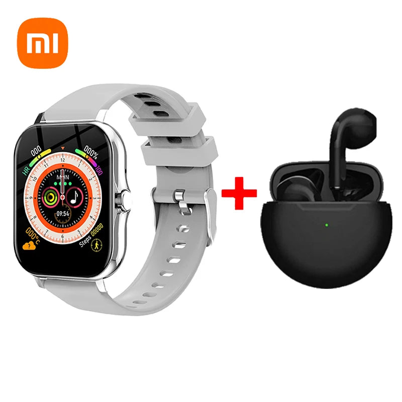 Xiaomi Smartwatch for Men & Women – Waterproof Fitness Tracker with Heart Rate Monitor, Compatible with Android & iOS