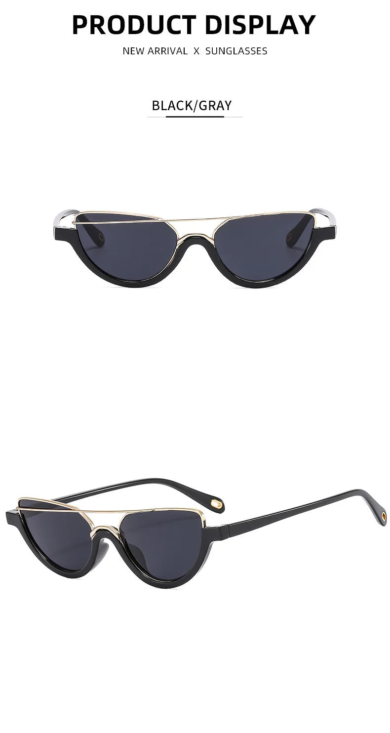 Small Frame Cat's Eye Sunglasses