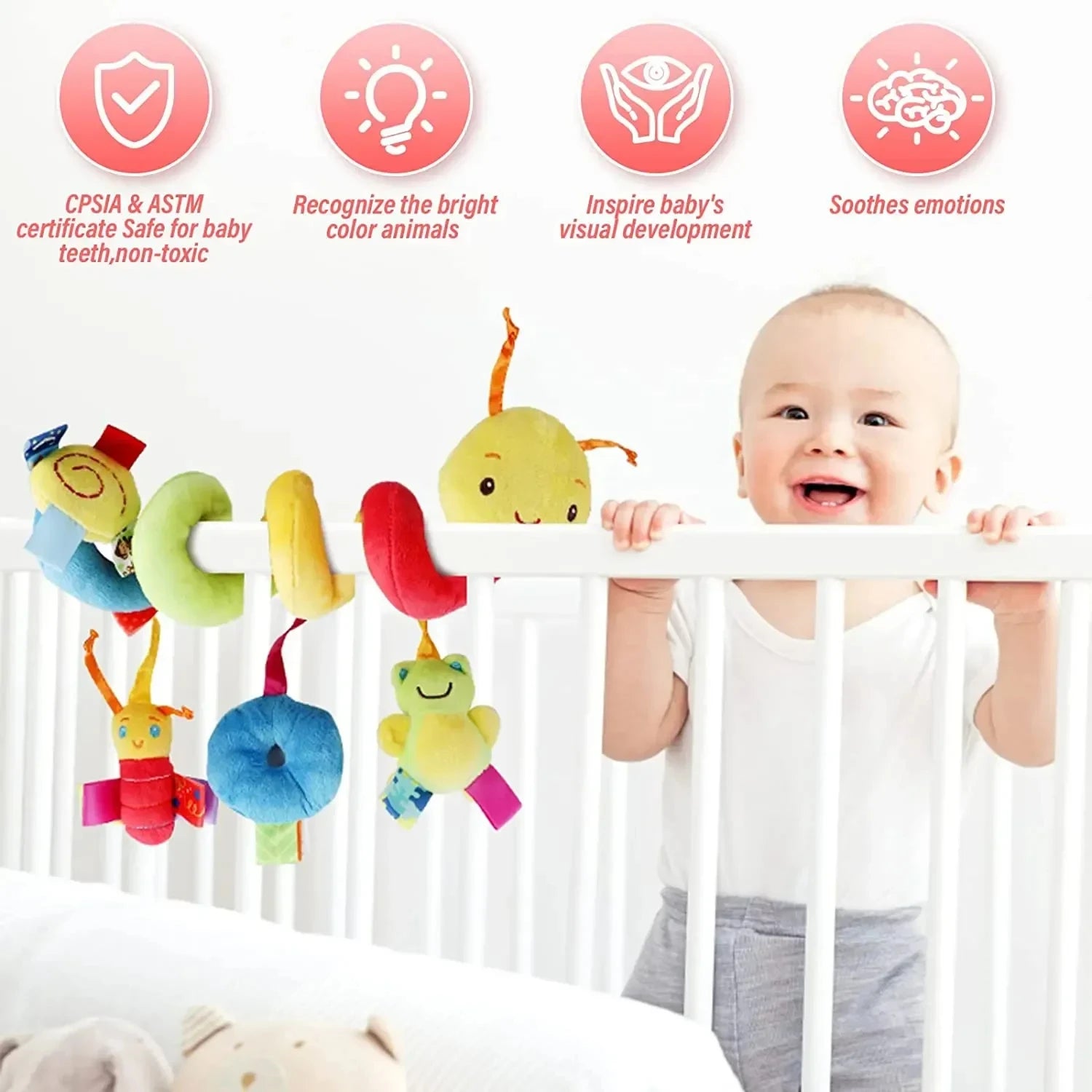Musical Spiral Crib & Stroller Toy