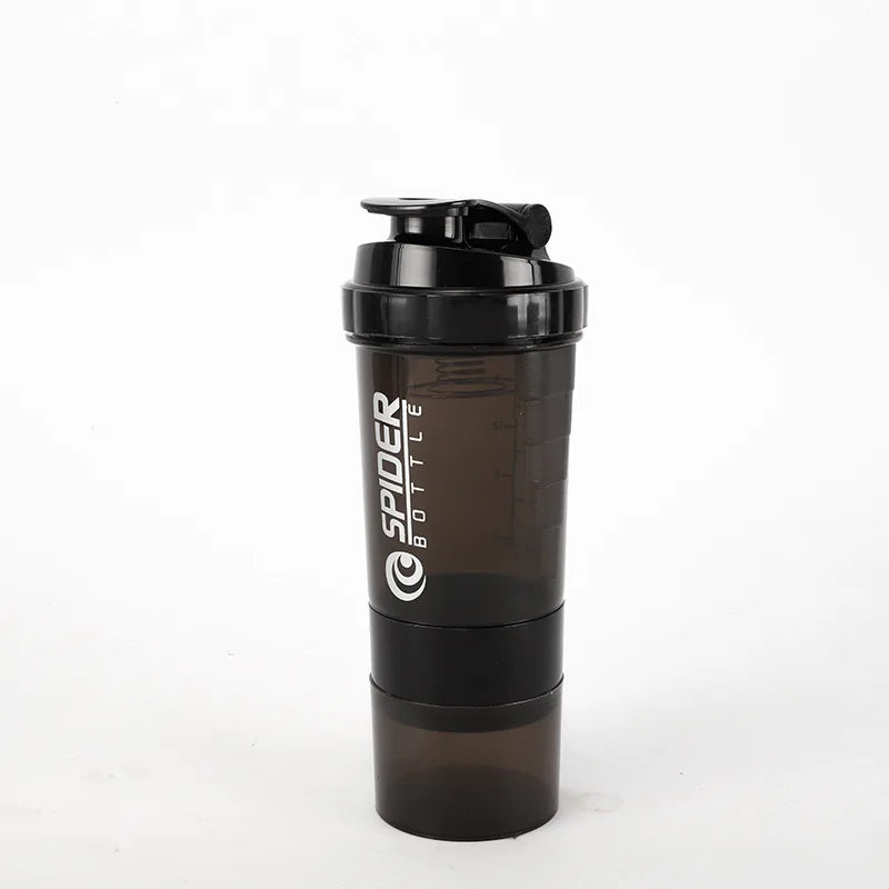 3 Layers Shaker Protein Bottle