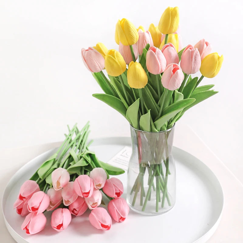Artificial Flowers Tulip Bouquet