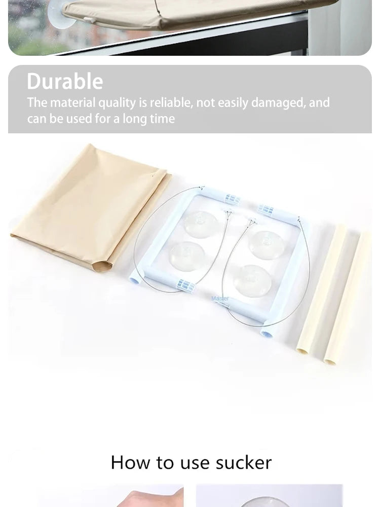 Ultra-Soft Pet Window Hammock Bed